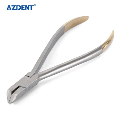 Azdent Großhandelspreis Dentalchirurgische Instrumente Kieferorthopädische Zange aus Edelstahl zum Verkauf