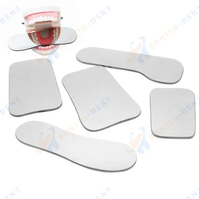 Dental Clinical Orthodontic Photographic Mirror Glass Intraoral Double